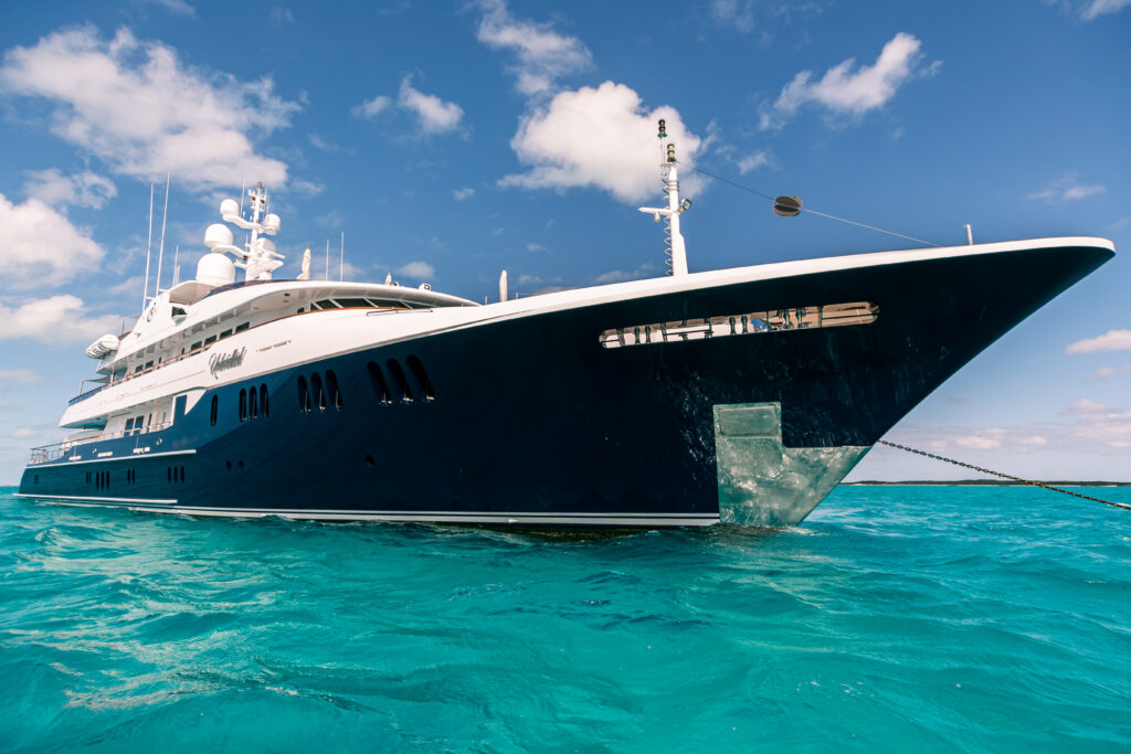 Luxury yacht Unbridled